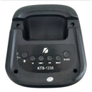 Mega Caixa de Som Portátil 40cm kts1236 Altofalante 6,5 Bluetooth Pen drive Rádio AUX entrada Microfone - Alfashop