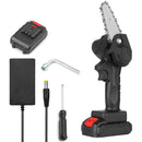 Mini Motosserra Elétrico 24V Para Fruit Tree Carpintaria Jardim Ferramentas Com Baterias Cortadores De Madeira Mega Promoção Imperdível - Alfashop
