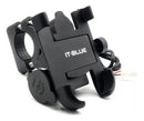 Suporte Celular Moto Em Alumínio C/ Tomada Usb Waze/gps/apps - Alfashop
