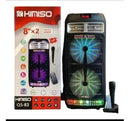 Super Torre De Som 65cm De Altura 3.000w Pmpo Microfone - Alfashop