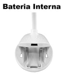 Luminária Mesa Led Recarregável S/ Fio Touch Abajur C/garra Cor da cúpula Branco Cor da estrutura Branco - Alfashop