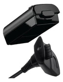 Kit 2 Baterias Recarregável COMPATÍVEL Xbox 360 + Cabo Substitua Pilhas Voltagem de entrada 12V - Alfashop