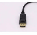 Cabo Adaptador Displayport X Hdmi 23cm Femea - Alfashop