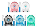 Mini Ventilador Portátil De Mesa Pessoal Usb Recarregável - Alfashop