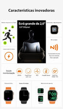 Relogio Inteligente Smart Watch Serie 8 Ultra C/ Nfc 2022 - Alfashop