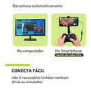 Controle Xbox 360 Slim Pc Notebook Celular Com Fio Joystick - Alfashop