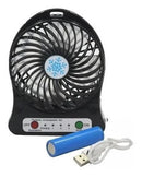 Mini Ventilador Portátil De Mesa Pessoal Usb Recarregável - Alfashop