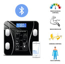 Balança Corporal Bioimpedância Profissional Bluetooth até 180kg - Alfashop