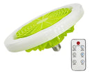 Ventilador De Teto Com Lâmpada Led Com Controle Remoto 3 Mod Diâmetro 230 Mm - Alfashop
