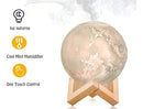 Umidificador E Aromatizador Luminaria Abajur E Lua Cheia 3d 110v/220v - Alfashop