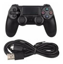 Controle FCA Compatível Com Ps4 Joystick Manete Ps4 Pc Cor Preto - Alfashop