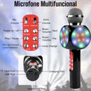 Microfone Youtuber C/ Caixa De Som Speaker Grava E Muda Voz Cor Branco - Alfashop