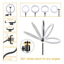 Ring Light 2 Metros + Tripé Professional 10 Polegadas - Alfashop