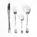 Conjunto De Talheres Dourado 16 Peças Dusseldorf Premium - Alfashop