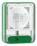 Mini Ar Condicionado Portátil Ventilador Umidificador Mesa Cor Azul 110v/220v - Alfashop