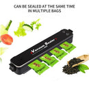 Vedação Automática De Ar A Vácuo - Máquina Do Selar Alimento - Alfashop