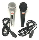 Microfones Lelong Profissional MT-1028 Dinâmico P10 cor preto/cinza - Alfashop