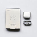 Fone Agold Fn-bt10 Bluetooth 3 Geração Para iPhone 8 X Xr 11 12 13 14 15 Cor Branco Luz Verde - Alfashop