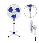 Ventilador De Coluna 123útil  Branco 40cm De Diâmetro 127 v - Alfashop