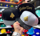 Boné Mcd Golden Core Branco Aba Reta Fitão Preto - Alfashop