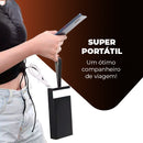 Carregador Portátil Power Bank 20.000mah Rápido Com Display Cor Preto - Alfashop