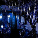 Cascata Bastão Led Natal Snowfall 8 Tubos Chuva Meteoro Cor Cor das luzes Branco quente 110V/220V - Alfashop