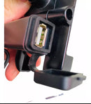 Suporte Celular P Moto De Ferro C/ Tomada Usb Waze/gps/apps - Alfashop