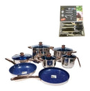 Jogo De Panelas Alemã - 29 Pçs - Anti-aderente Fogão Indução - Alfashop