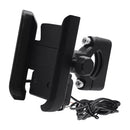 Suporte Pra Celular Pra Moto De Ferro Com Carregador E Trava - Alfashop