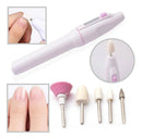 Lixa Elétrica Polidor A Pilha Manicure Profissional Premium - Alfashop