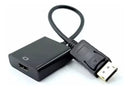 Cabo Adaptador Displayport X Hdmi 23cm Femea - Alfashop