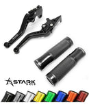 Kit Manopla Luva Manete Esportivo Stark Honda Nx 400 Falcon - Alfashop