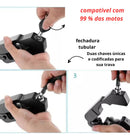 Trava Universal Moto Manete Punho Manopla Freio E Acelerador - Alfashop