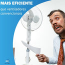 Mini Climatizador De Ar Com Reservatorio Para Agua E Gelo - Alfashop