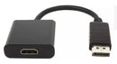 Cabo Adaptador Displayport X Hdmi 23cm Femea - Alfashop