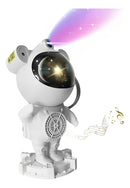 Luminária Astronauta Caixa Som Bluetooth Projetor Galaxias - Alfashop