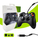 Kit 2 Controle Xbox 360 Pc Notebook Celular Com Fio Joystick - Alfashop