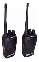 Kit 4 Radios Comunicador Baofeng 777s 16canais Profissional O Melhor Bandas de freqüência 400-470MHz Cor Preto - Alfashop