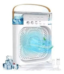 Mini Climatizador De Ar Com Reservatorio Para Agua E Gelo - Alfashop