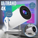 Mini Projetor Smart 4k Portátil Wifi Bluetooth Ultra Hd Hy300 Cor Branco110v/220v - Alfashop