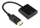 Cabo Adaptador Displayport X Hdmi 23cm Femea - Alfashop