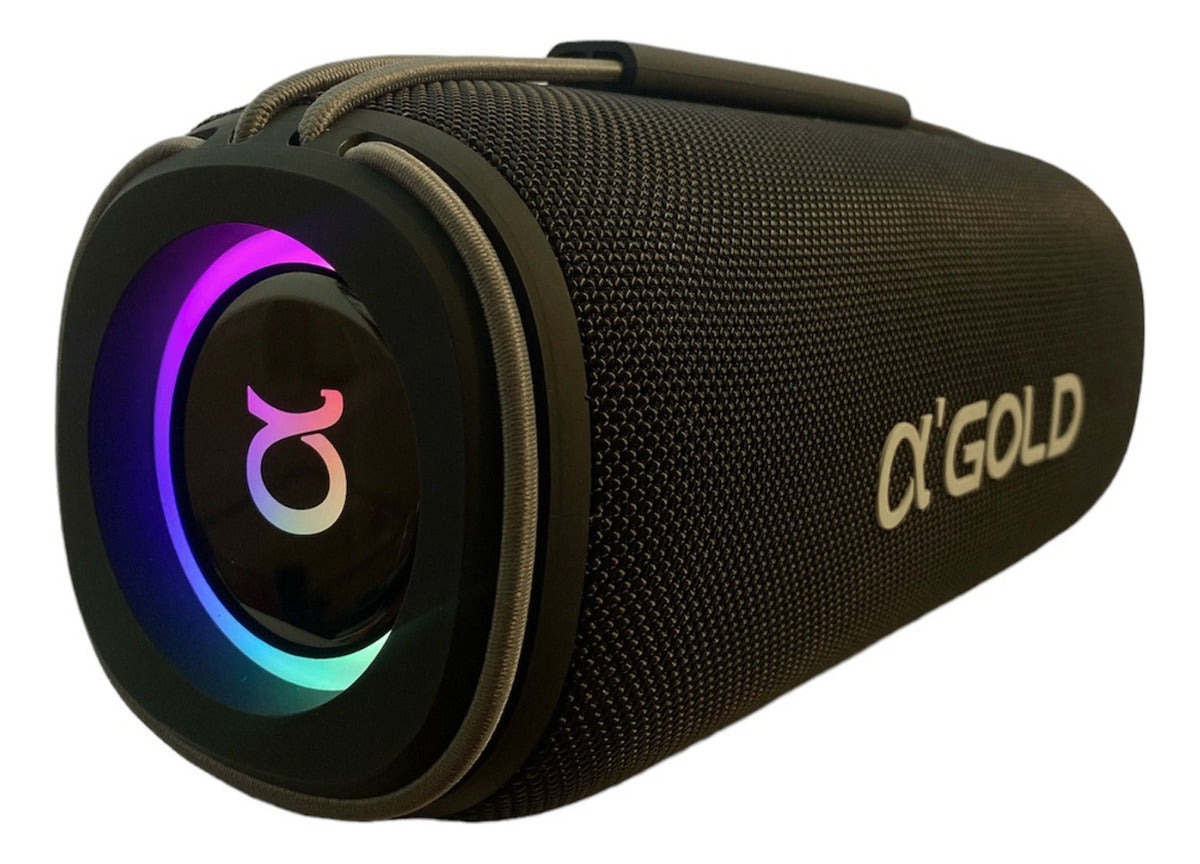 Caixa De Som 60w Bluetooth Grave Alta Potencia Cor Preto - Alfashop