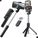 tripé pau de selfie com controle bluetooth - Alfashop