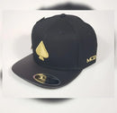 Boné Mcd Golden Core Aba Reta Fitão Preto Ajustável - Alfashop
