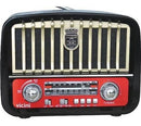 Radio Retro Vintage Am Fm Bluetooth Sd Usb Reca Altomex J108 - Alfashop