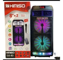 Super Torre De Som 65cm De Altura 3.000w Pmpo Microfone - Alfashop