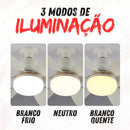 Lampada Ventilador De Teto E27 C/ 6 Helices Controle Bivolt Luz Branco 127/220v - Alfashop