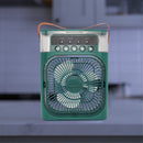 Mini Climatizador De Ar Com Reservatório Para Água E Gelo Cor Verde 110V/220V - Alfashop