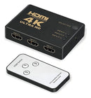 Chaveador Comutador Hdmi 3x1 Switch 4k 3d Uhd Full Hd - Alfashop