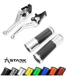 Kit Manopla Luva Manete Esportivo Stark Honda Nx 400 Falcon - Alfashop